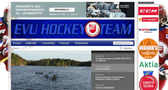 Desktop Screenshot of evu.fi